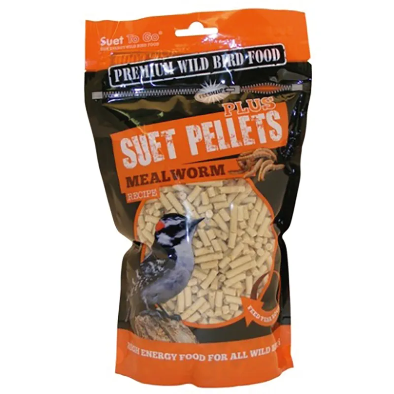 Suet To Go Suet Pellets - 550 gm pouch mealworm